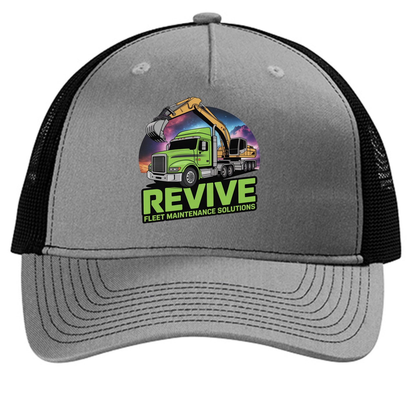 Heather Grey/ Black - FRONT