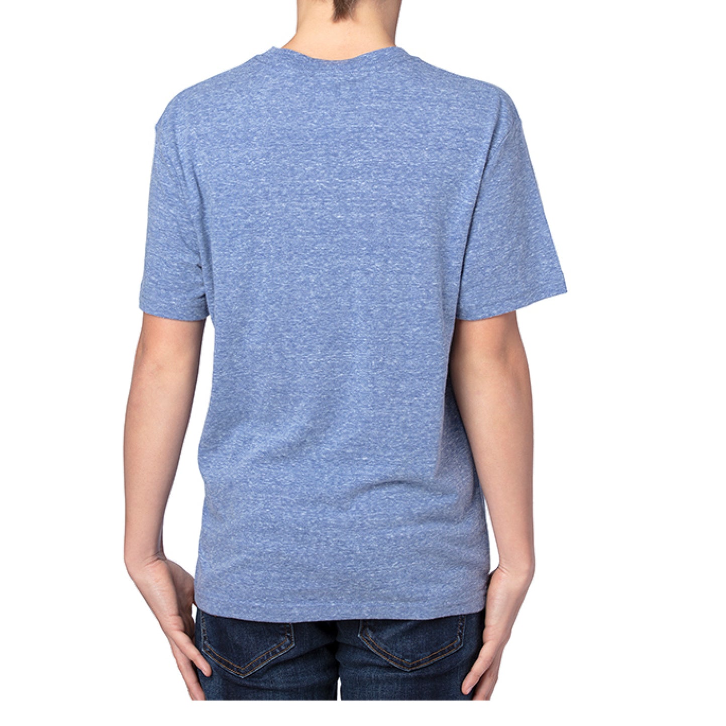 NAVY TRIBLEND - BACK