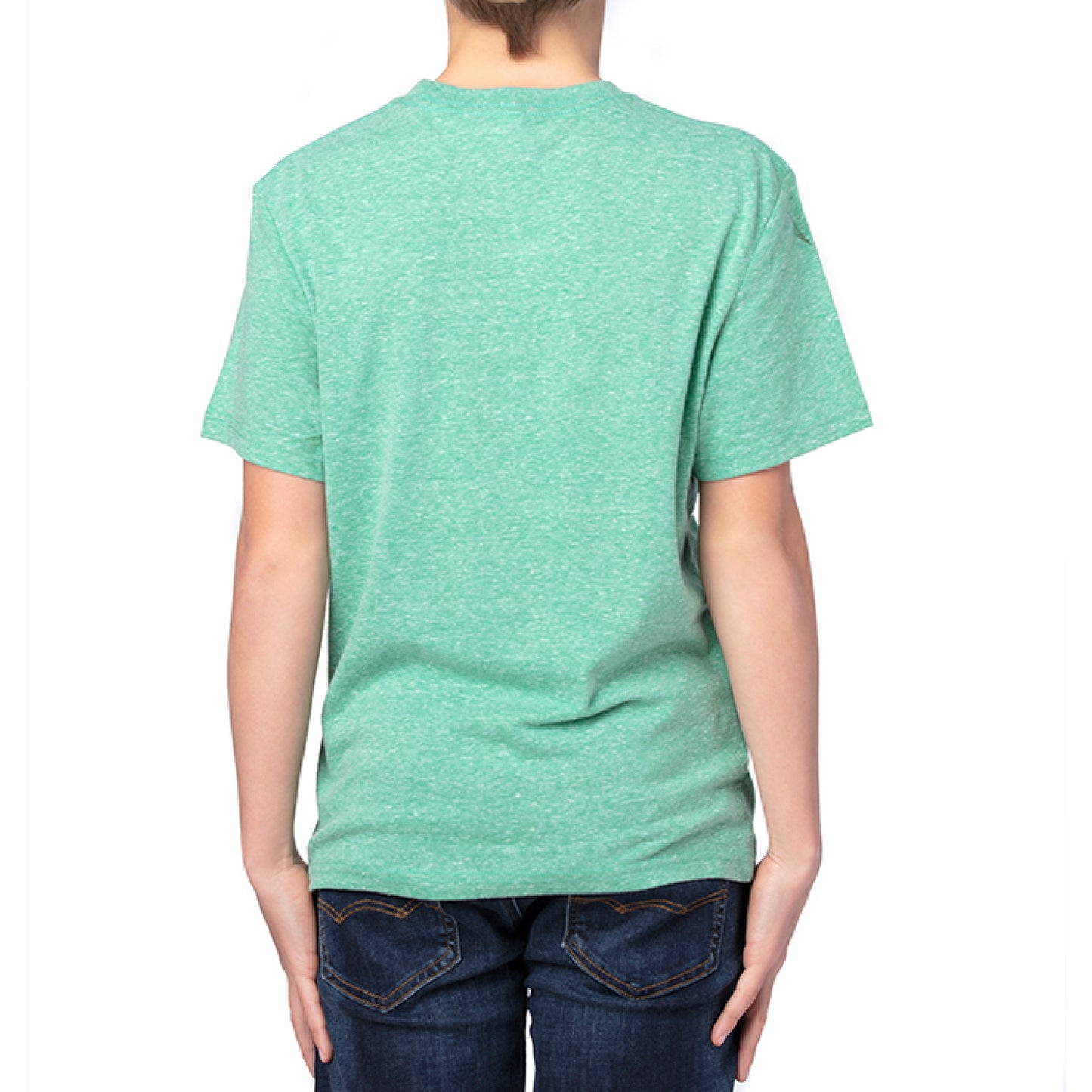 GREEN TRIBLEND - BACK