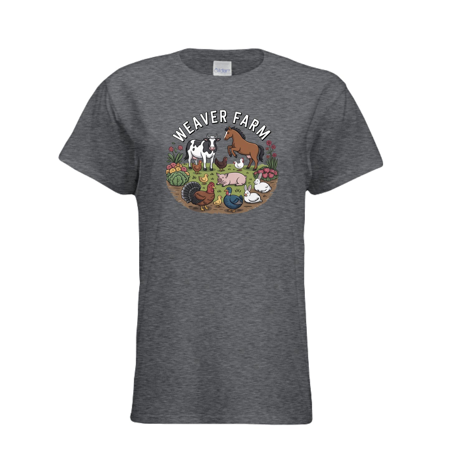 DARK HEATHER - FRONT